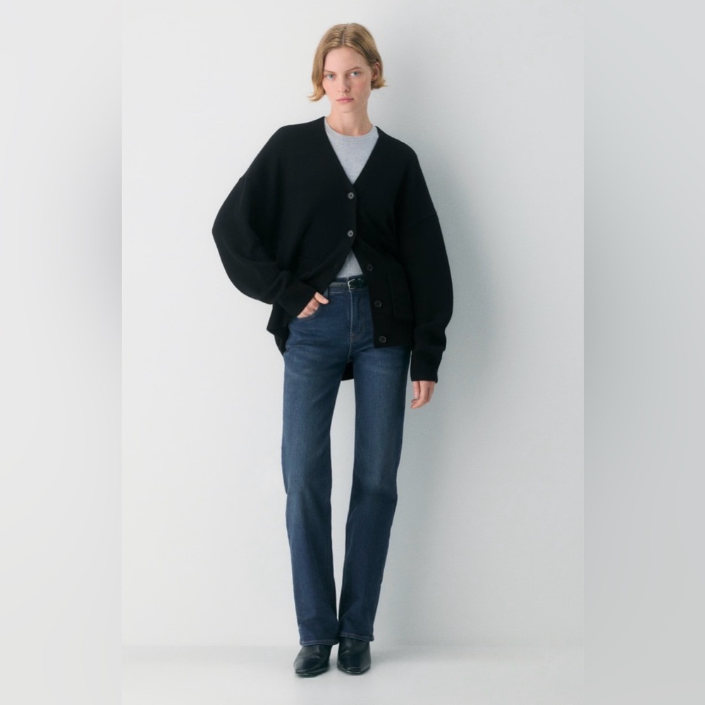 Wilfred Women's Deep Brown Cardigan Sweater